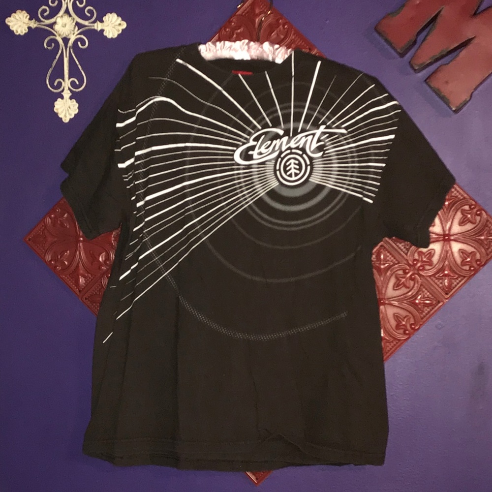 Element Brown Graphic Short Sleeve T Shirt